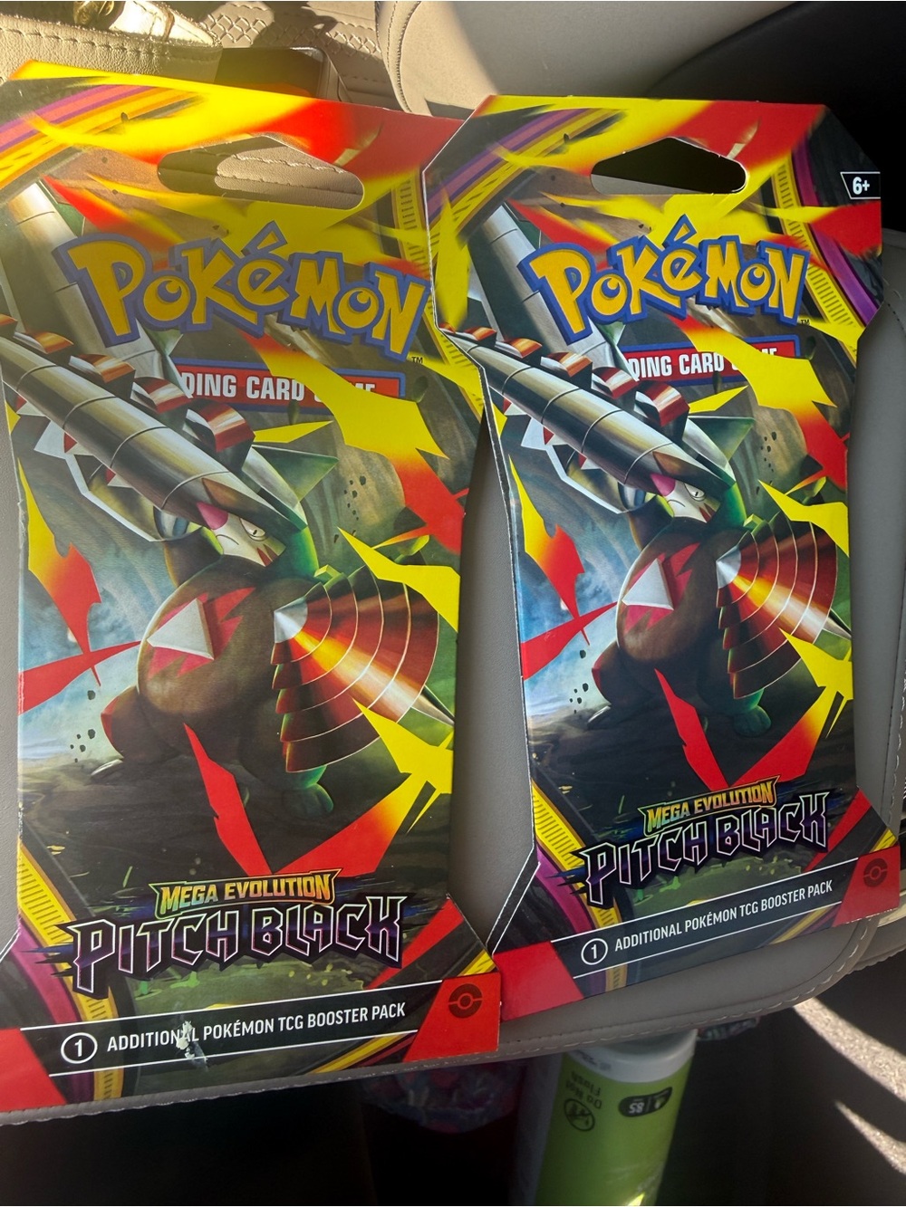 Mega Evolution Pitch Black Booster Pack - TCG (Yellow/Red/Black) Pokémon
